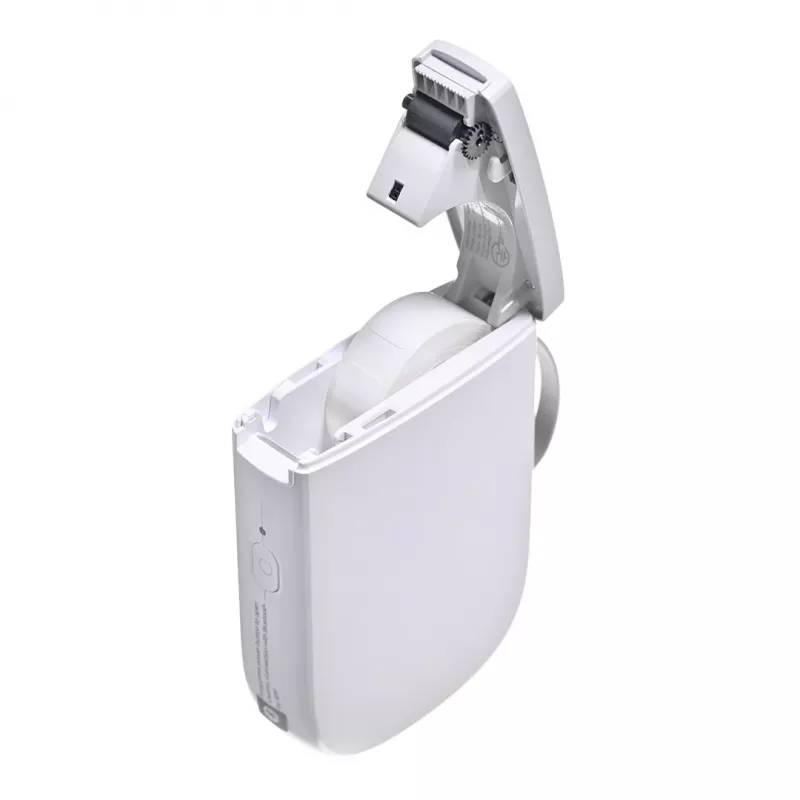 Etichettatrice portatile NIIMBOT D11H bianca con Bluetooth — etichettatrice palmare compatta