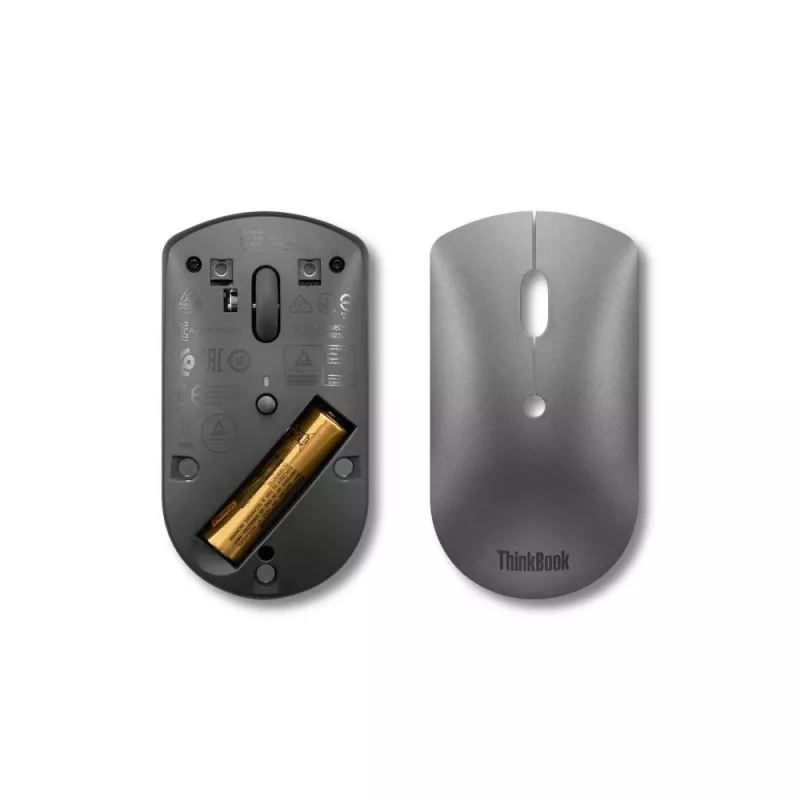 Lenovo ThinkBook mouse Office ambidestro Bluetooth ottico 2400 DPI