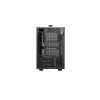 DeepCool CH160 PLUS R-CH160-BKNGM0-G case compatto per computer (SFF), Mini-ITX/Micro-ATX, vetro temperato, nero