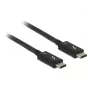 Cavo USB DeLOCK 84847 USB 3.2 Gen 2 2 m USB-C nero