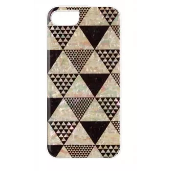 Custodia iKins per Apple iPhone 8/7 – design piramidi bianco
