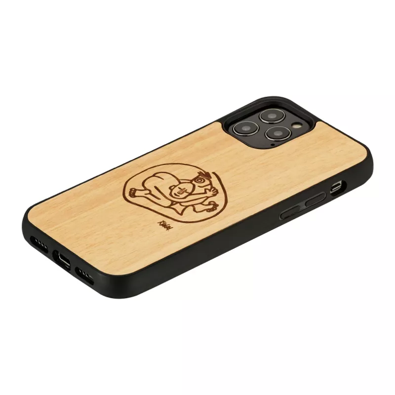 Custodia per cellulare man and wood per iPhone 12 / 12 Pro con design bambino e pesce
