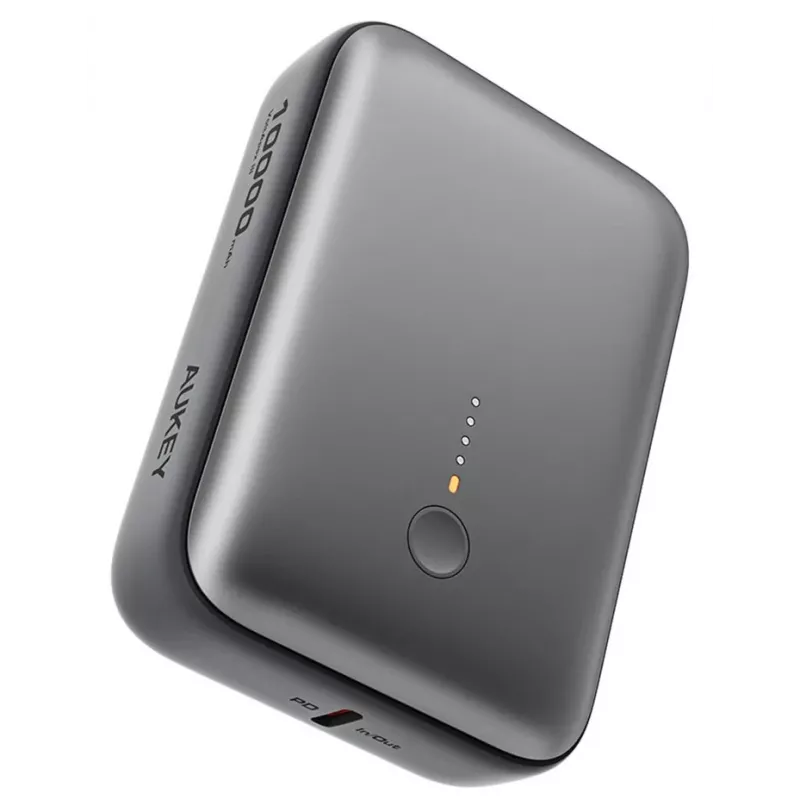 Powerbank AUKEY 157000 10000 mAh grigio