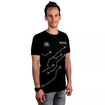 T-shirt der8auer PCB-Design taglia L