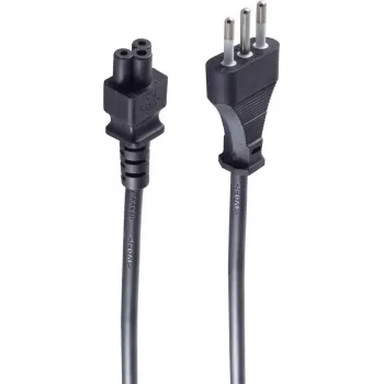 Cavo di alimentazione nero 1,8 m ShiverPeaks BSIT60001