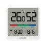 Sensore di temperatura e umidità per interni SAVIO CT-01/W, display LCD, -10–55 °C, 10–99 % rH, batteria CR2032