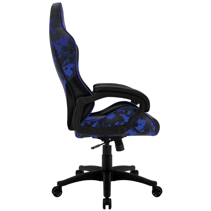 Sedia da gaming thunder x3 BC1 Camo Blue con seduta regolabile in altezza e reclinabile