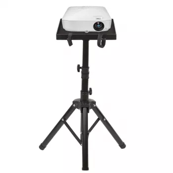 Supporto proiettore portatile regolabile MACLEAN MC-920, altezza fino a 1,2 m, treppiede leggero