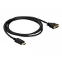 Delock Cavo DisplayPort 1.1 connettore maschio > DVI 24+1 connettore maschio passivo 1 m nero (82590)