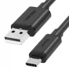 UNITEK cavo USB USB-A — USB-C 50CM, Y-C481BK NERO