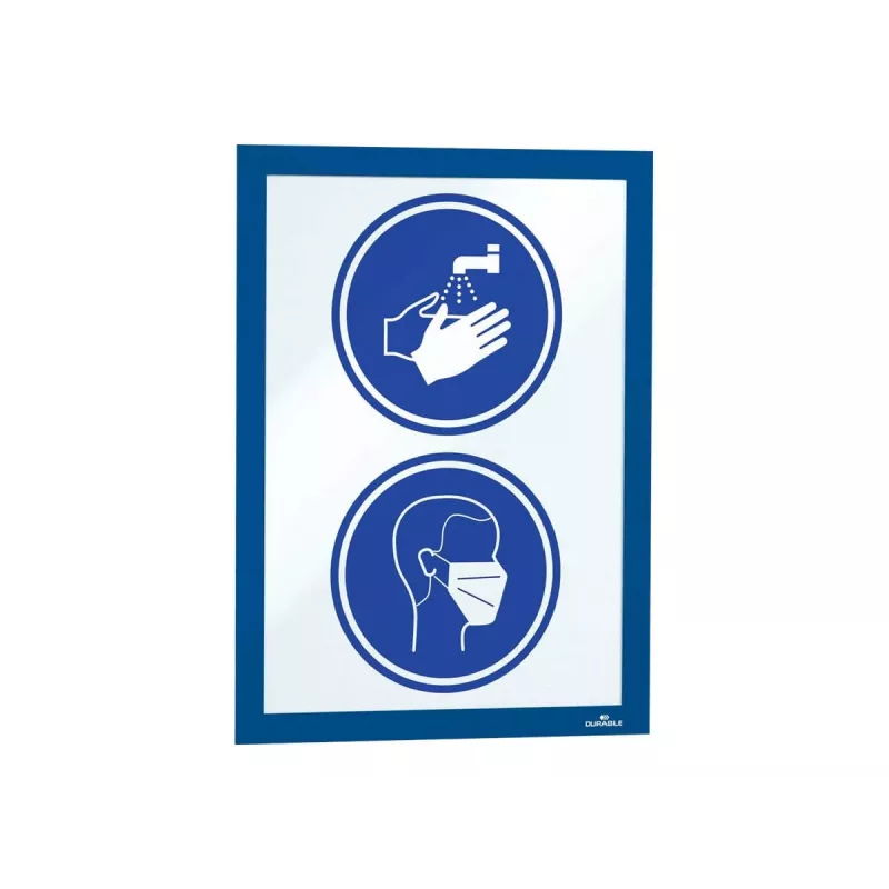 Cornice magnetica A4 Durable 4872-07 blu