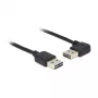 Cavo USB DeLOCK 85557 USB 2.0 2 m nero