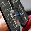 Knipex 97 21 215 B utensile crimpatrice nero, blu, rosso