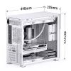 Case per PC Jonsbo D41 MESH Midi Tower bianco