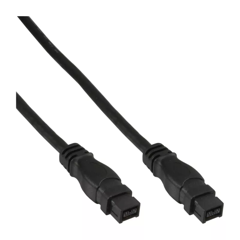 Cavo FireWire 800 InLine 39902 1,8 m connettore maschio/connettore maschio nero