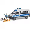 Mercedes-Benz Polizei Sprinter set con figura e modulo luci/suoni