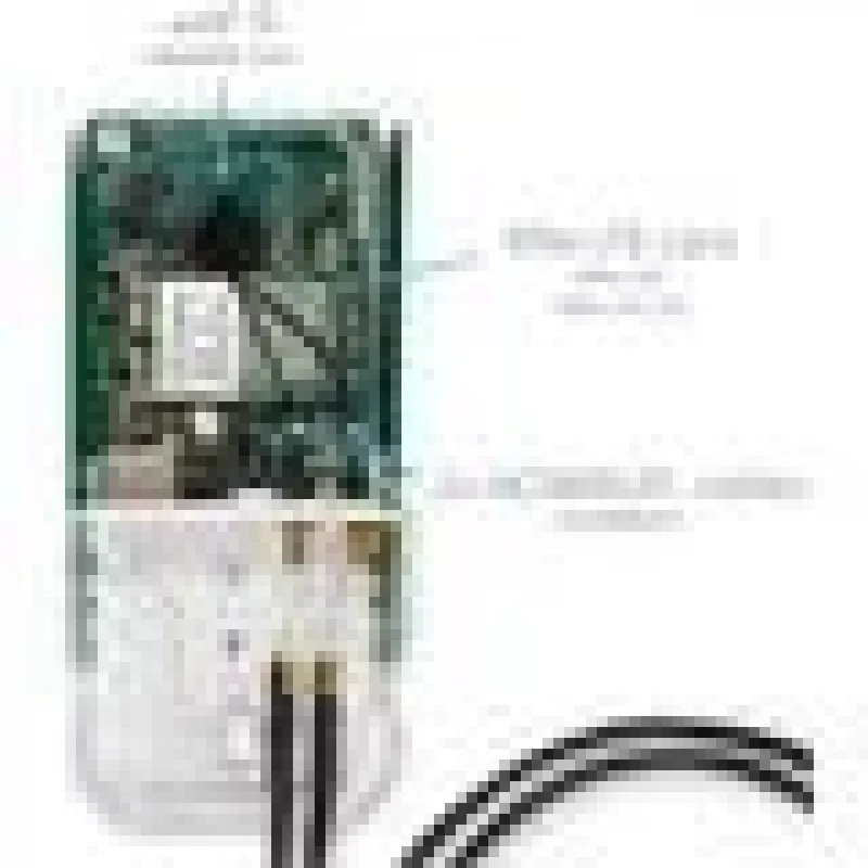 Cavo coassiale MikroTik ACSMAUFL connettore femmina SMA dritto 1 m nero