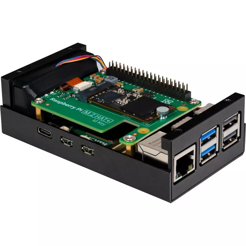 Raspberry Pi RB-ALUCASEP5-M2 nero