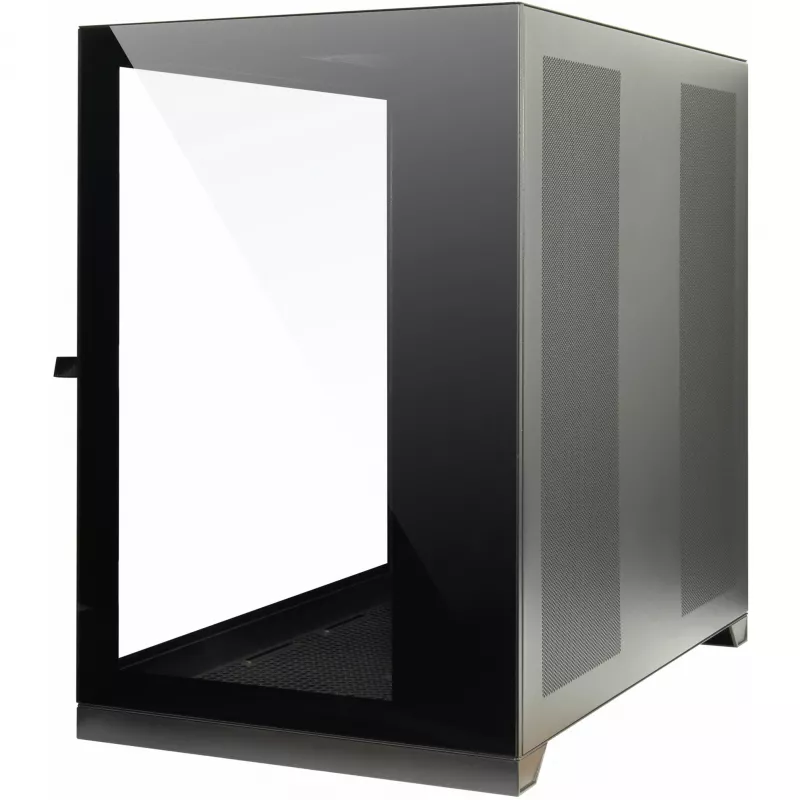 Case gaming ATX C-703 Vision, vetro temperato, nero