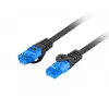 Cavo di rete LANBERG Cat6a S/FTP RJ-45 PCF6A-10CC-0500-BK, 5 m, LSZH, 26 AWG, CCA, nero