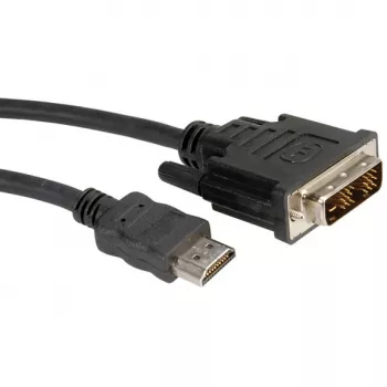 ROLINE cavo DVI (18+1) ST - HDMI ST 3,0m (11.04.5532)