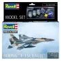 Kit di montaggio in plastica REVELL Boeing F-15C Eagle 1:72 — set di montaggio
