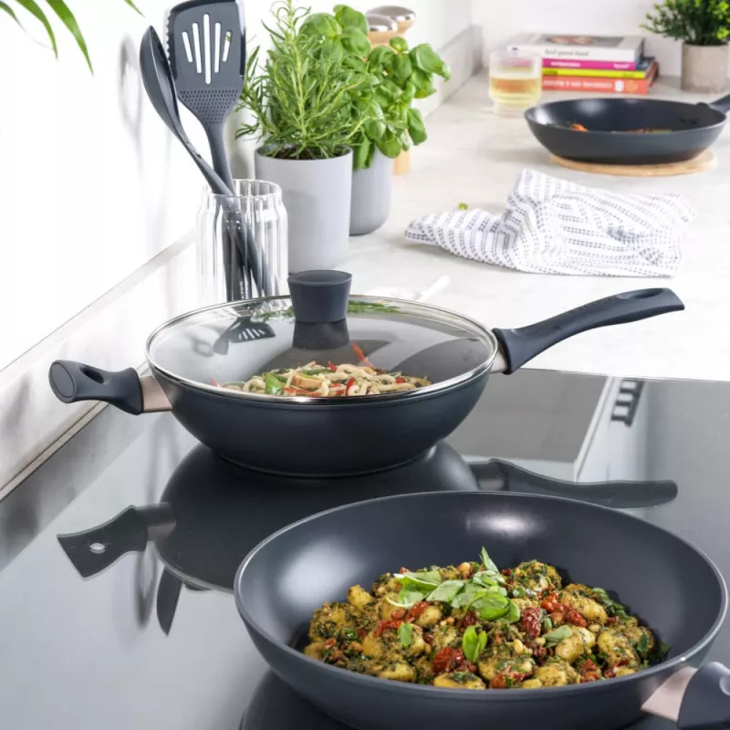 Wok Salter BW12267EU7 28 cm antiaderente, adatto all'induzione