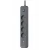 Power Line+ ciabatta antifulmine mobile ready 1,5 m (4 prese + 3x USB-A, 5V 2,4A)