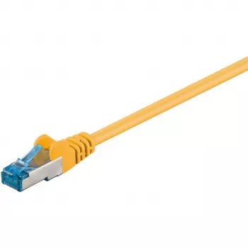 Goobay 93658 cavo patch Ethernet giallo