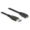 Cavo USB DeLOCK 85074 USB 3.2 Gen 1 2 m USB A Micro-USB B nero