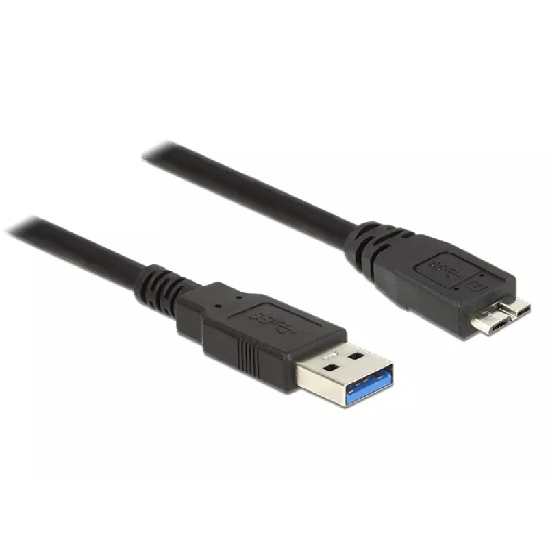 Cavo USB DeLOCK 85074 USB 3.2 Gen 1 2 m USB A Micro-USB B nero