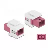 Modulo Keystone DeLOCK SC simplex femmina su SC simplex femmina