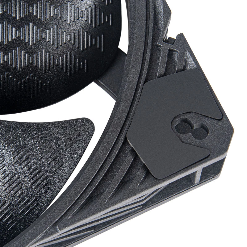 Ventola di raffreddamento SILVERSTONE SST-SF140B 140 mm nera ventola assiale per case PC