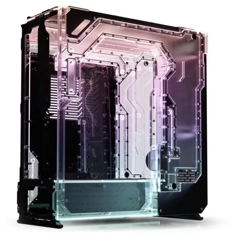 Pannello laterale per case PC Singularity Spectre 4 Dual Loop, acrilico trasparente