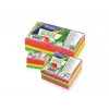Note adesive Forpus, neon, 75x75 mm, assortite, cubo (1x320) 0717-112