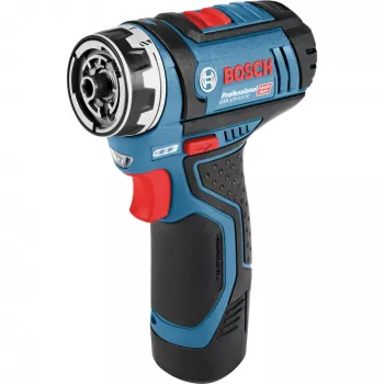 Bosch GSR 12V-15 FC Professional 1300 giri/min senza chiave 600 g nero, blu