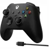 Microsoft Xbox Wireless Controller + cavo USB-C nero gamepad analogico / digitale PC, Xbox One, Xbox One S, Xbox One X, Xbox Series S, Xbox Series X
