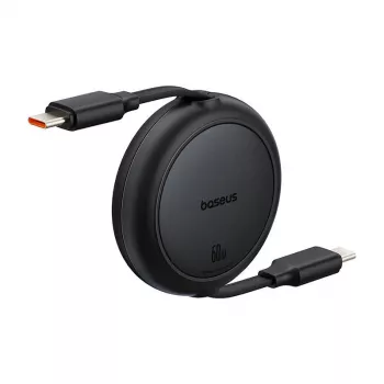 Baseus Free2Pull Mini cavo USB-C a USB-C, 60 W, 1 m, (nero)