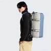Borsa da viaggio The North Face Base Camp Duffel S - stone slab/granite grigio