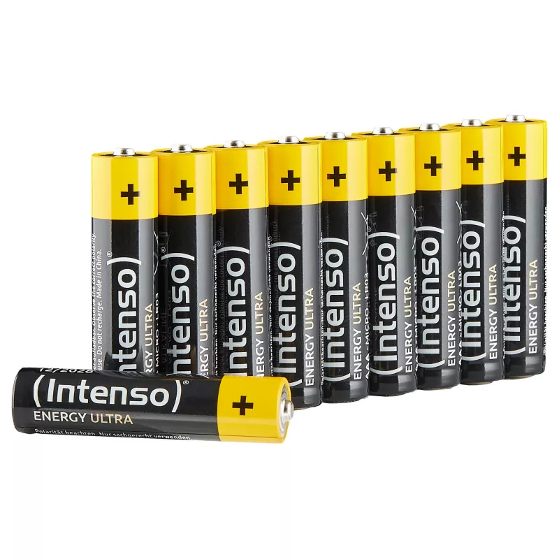 Intenso Batteries Energy Ultra AAA LR03 confezione da 10 pz. pellicola termoretraibile