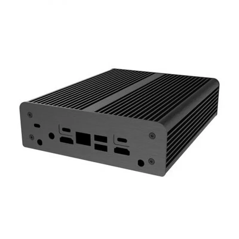 Case per computer Akasa Newton AC UCFF per Intel NUC 13 Pro i3, senza ventola – nero
