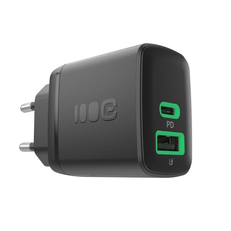 Caricabatterie Green Cell PowerSource Duo30 – 1× USB-A, 1× USB-C, 3A