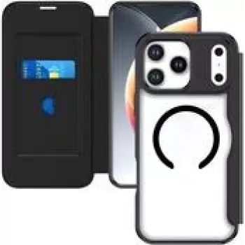 4Smarts Urban Pro Flipcase iPhone 17 Pro Max compatibile Qi2 nero (541777)