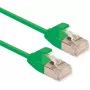 ROLINE U/FTP DataCenter Patch cable Cat.6A (Classe EA), LSOH, slim, verde, 0,3 m (21.15.3331)