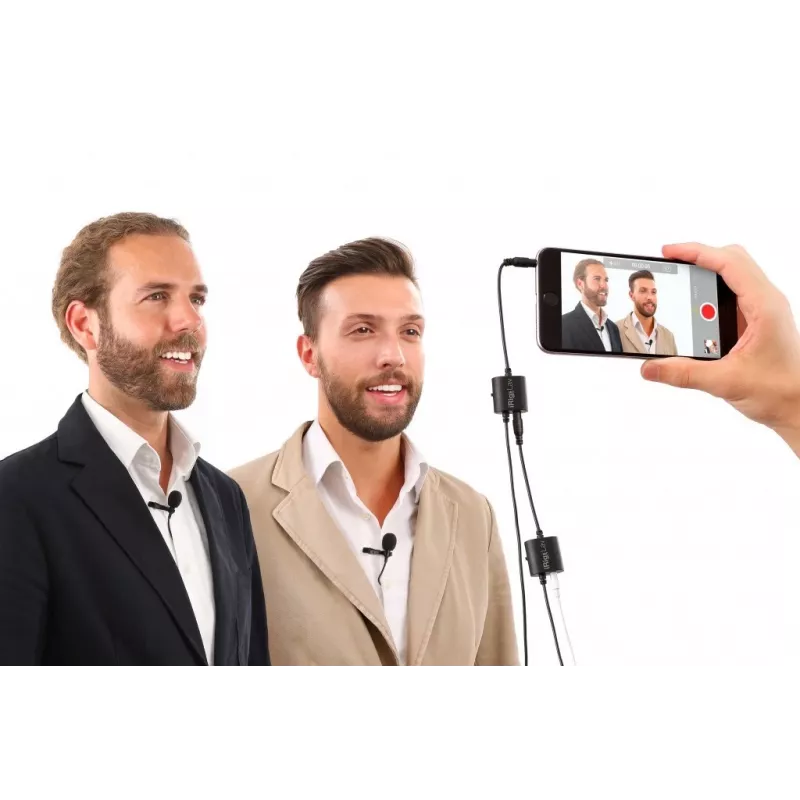 IK Multimedia iRig Mic Lav confezione da 2 – kit microfono