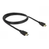 Cavo HDMI DeLOCK 84752 1 m Type-A maschio su maschio nero