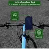 Supporto per bici Tellur BPH100 nero – supporto da manubrio per smartphone, supporto regolabile