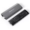 Case | alloggiamento NV2271 per SSD M.2 | SATA | NVMe | USB-C | 2TB