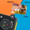 Fotocamera istantanea Kodak SMILE+ 2x3 nero — fotocamera istantanea portatile con stampe 2×3
