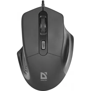 Defender DATUM MB-347 Mouse ottico nero 1600dpi 4P